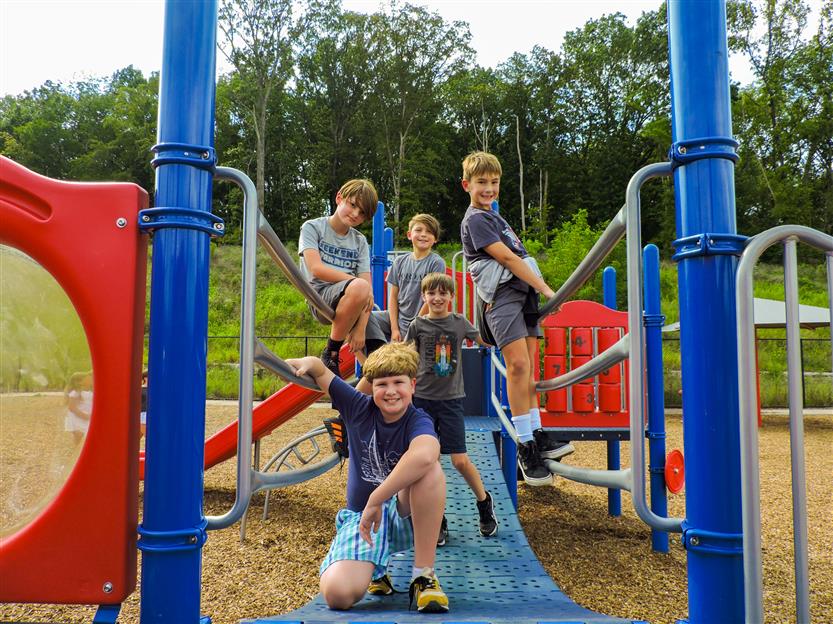 Jordan Elementary students enjoy time outside